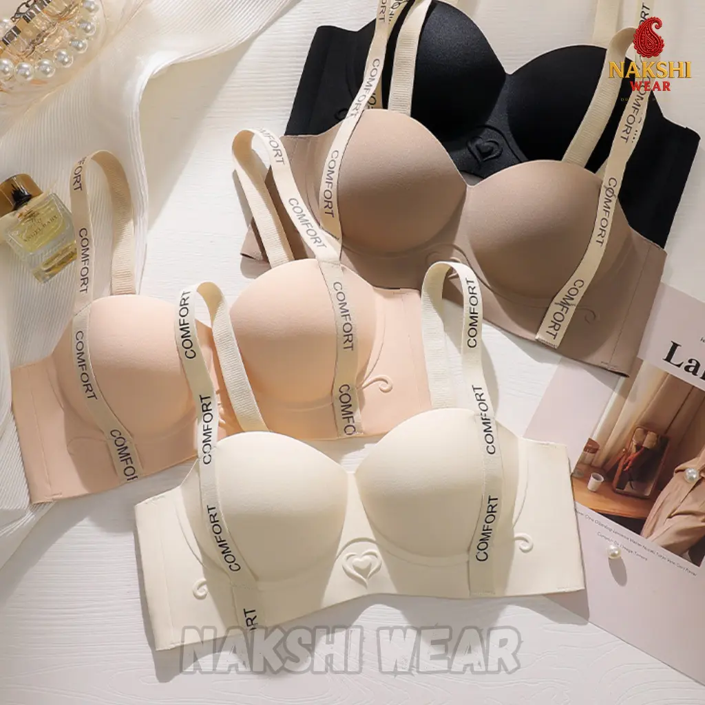 Seamless Comfort Push-Up Bra - Image 2