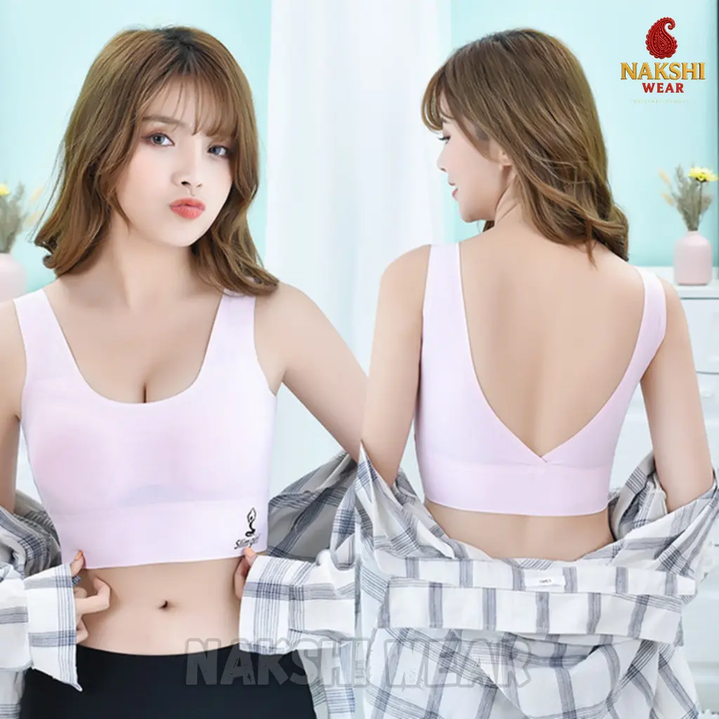 Seamless Camisole Slim Girl Bra - Image 9
