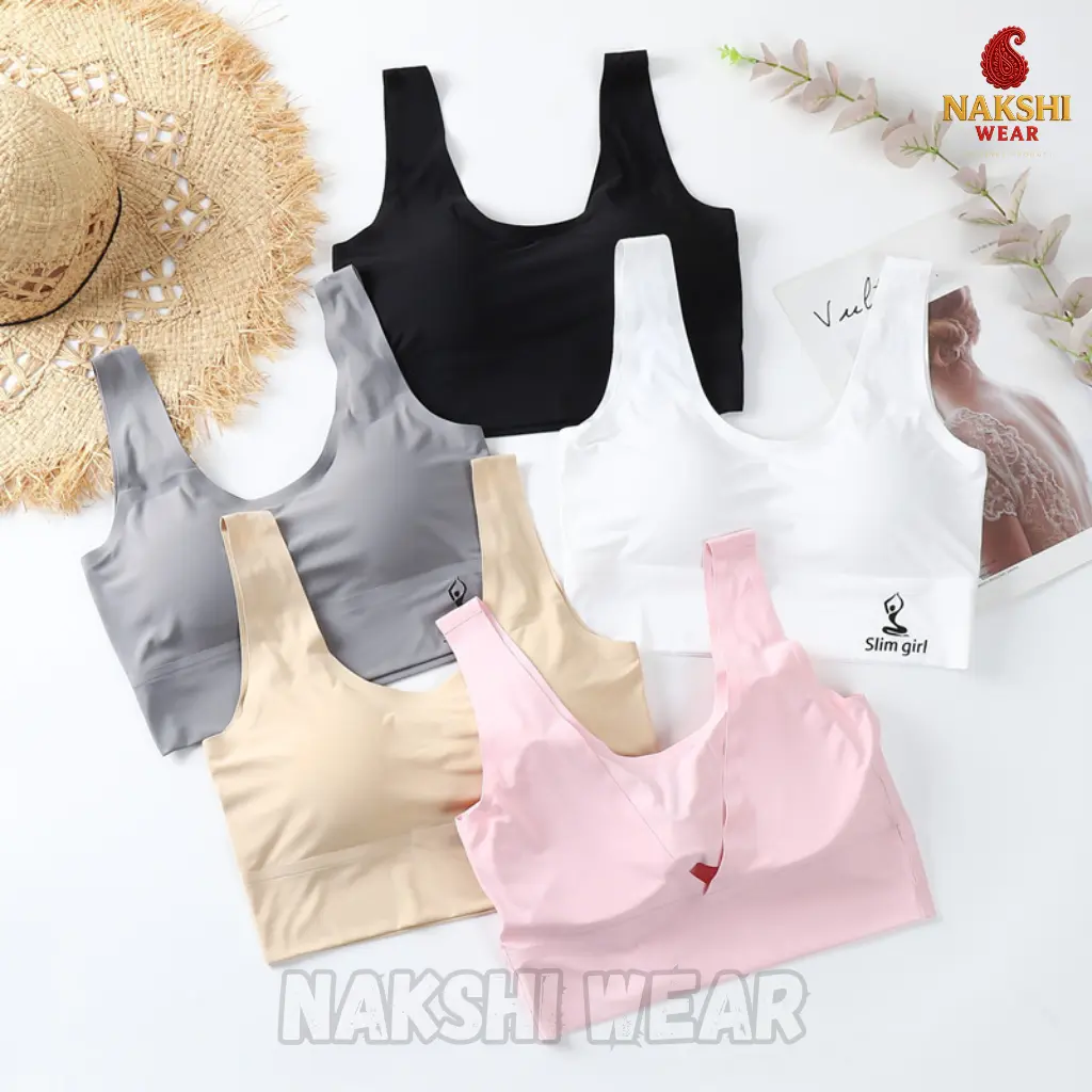 Seamless Camisole Slim Girl Bra - Image 2