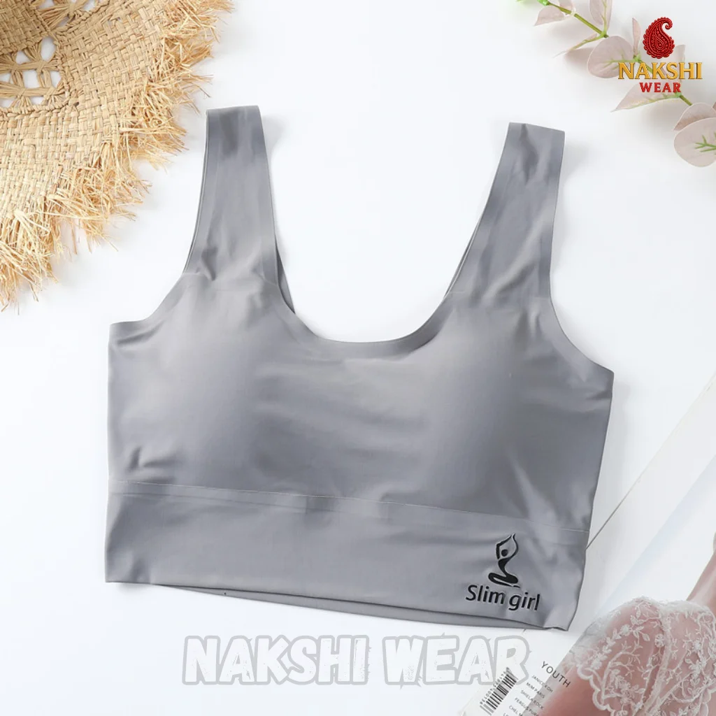 Seamless Camisole Slim Girl Bra - Image 10